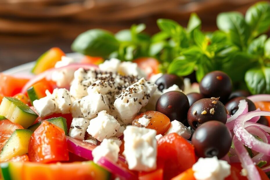 Grécia solar gyros, salada grega e delícias mediterrâneas