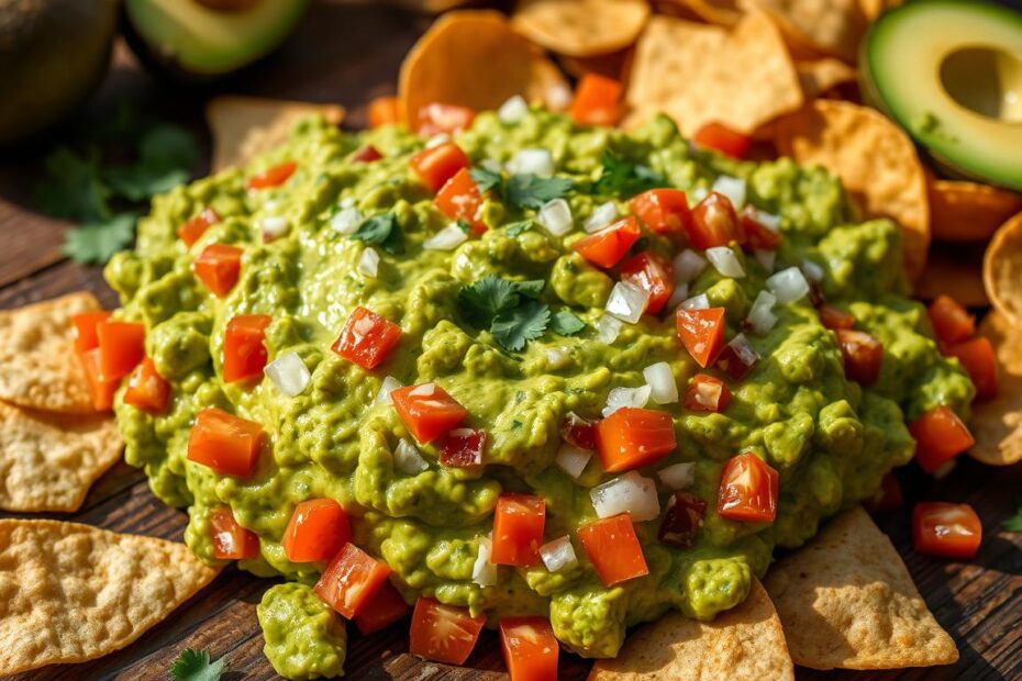 Guacamole fresco receita mexicana para acompanhar