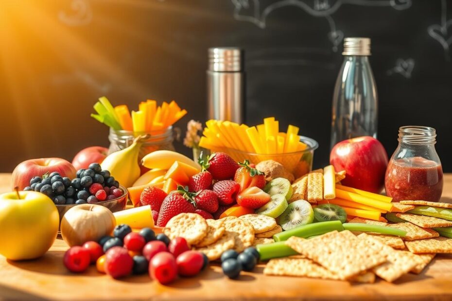 Lanches rápidos para a escola opções saudáveis e divertidas