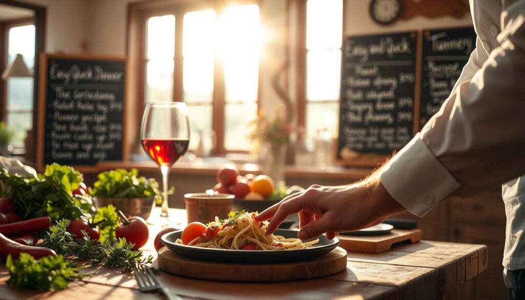 Receitas fáceis e rápidas para jantar Receitas fáceis e rápidas para jantar