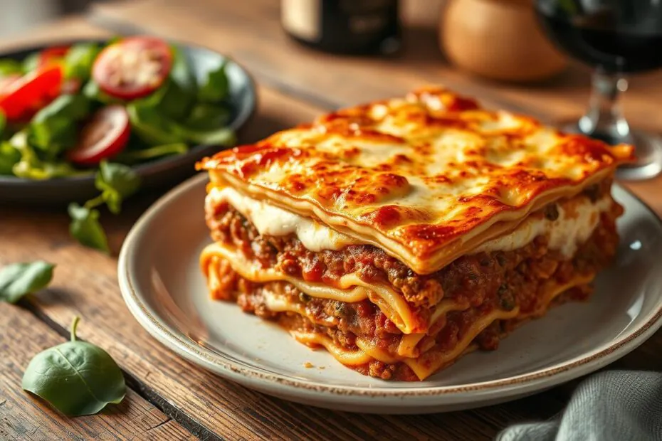 Minha receita de lasanha bolonhesa clássica